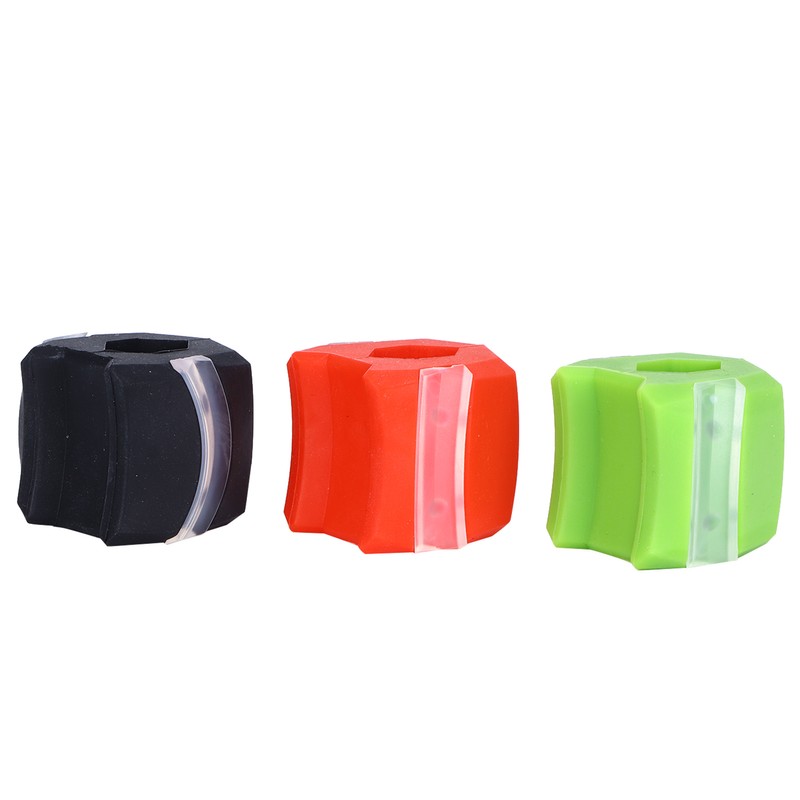 3pcs Silicone Jawline Shaping Exercise Ball Portable Fitness Face Masseter