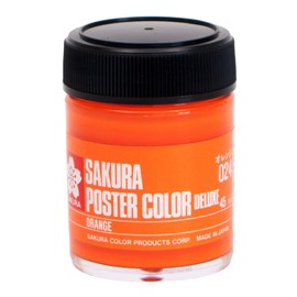 Sakura Crepas Paint Poster Color DX 1.6 fl oz (45 ml) Orange PWD45ML#024