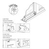 Prime-Line U 9848 Twist-In Patio Door Lock, 1-9/16 In., Cast