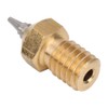 5Pcs 3D Printer Nozzle Set Brass with Stainless Steel Tips