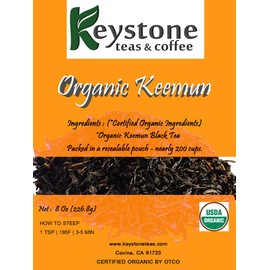 Keystoneteas Organic Keemun Loose Leaf - 8Oz