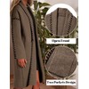 VIMPUNEC Womens Fall Long Cardigan Sweaters Oversized Chunky Jackets Open