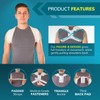 BraceAbility Clavicle Support Brace - Figure 8 Upper Back Brace