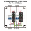 DIHOOL Solar Disconnect Switch with PV Surge Protector IP65 PV