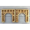 Dechant's Railroad Express Model Train O Gauge/Scale Timber Frame Tunnel