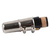 Clarinet Mouthpiece Kit with Ligature and Plastic Cap Portable Black