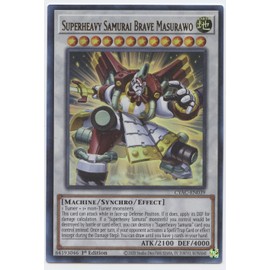 Superheavy Samurai Brave Masurawo - CYAC-EN039 - Ultra Rare - 1st Edition