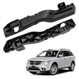 Front Bumper Bracket Support Set - Left & Right Pair for D0dge Journey 2009-2020 - Replaces 5178411AD, 5178410AD, CH1032105, CH1033105 (2-Piece Kit)
