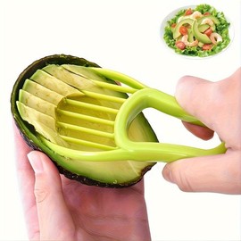 3 in 1 Avocado Slicer, 1 Count Multifunctional Avocado Cutter, Fruit Slicer, Fruit Corer, Kitchen Tool for Home Use, Kitchen Gadgets