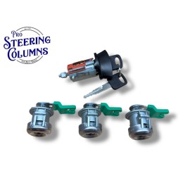 Unbranded 98-07 F-250 F-350 Ignition Door & Tailgate Lock Set New Aftermarket