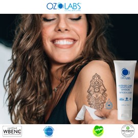 OZOLABS® | TATTOO & LASER INTENSIVE CARE CREAM | With the benefits of certified organic ozonated oils ISO 9001 | 2.5 fl. oz.