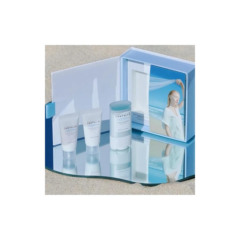 SKIN1004 Madagascar Centella Hyalu-Cica SUNsational Kit, 3 piezas.