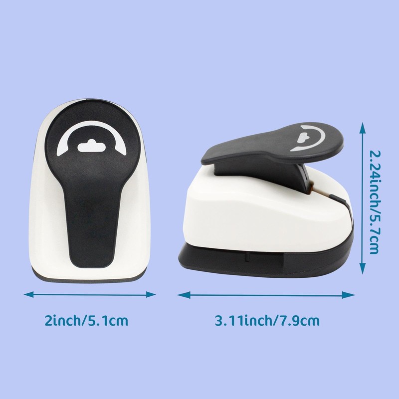 F Fityle Earring Card Punch Tool for Crafting Paper Hole