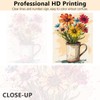 TISHIRON Cartoon Bouquet Painting by Numbers for Adults, Colourful Flowers