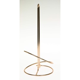 apollo THE HOUSEWARES BRAND Copper Towel Holder Deluxe, Sleek and Modern Towel Rack, Size: 14x30 cm, Copper