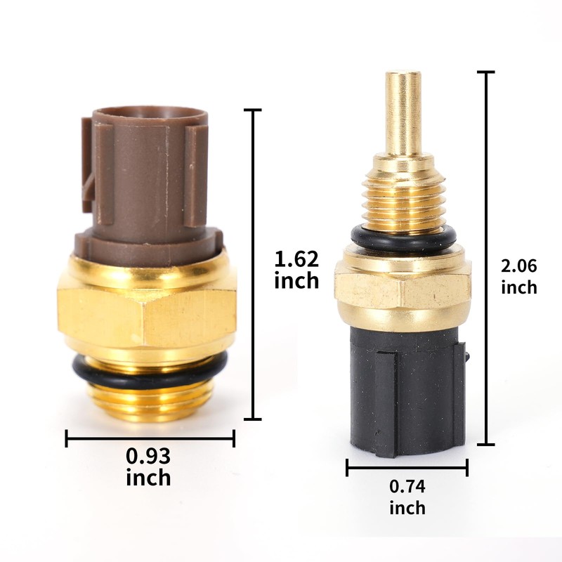 Rldym Engine Coolant Temperature Sensor Temp Sender Kit 37870-PJ7-003 37760-P00-003