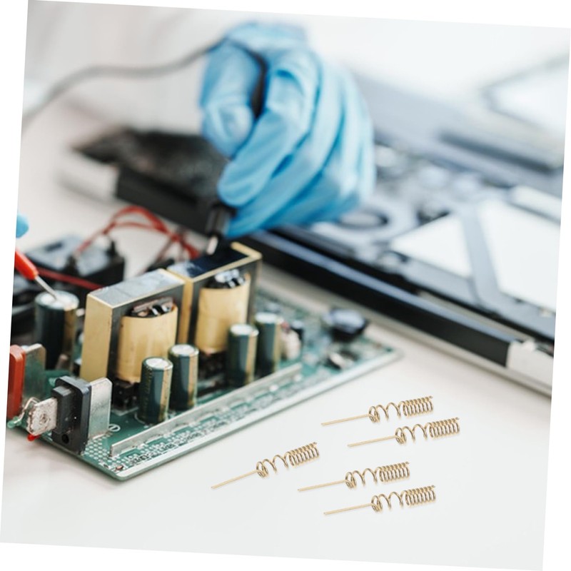 ULTECHNOVO 10pcs Spring Coil Antenna Thickened Phosphor Copper for Data