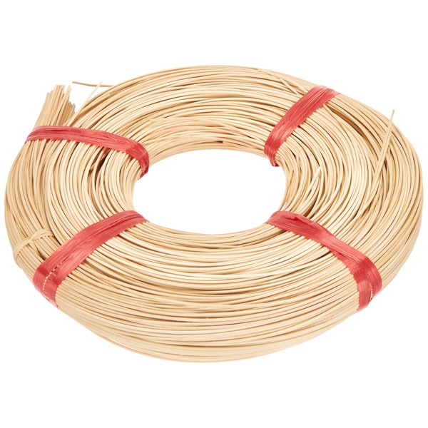 Rayher Hobby 6503100 Peddigrohr, 1A Rotbandqualität, 2 mm ø, Nr.3,