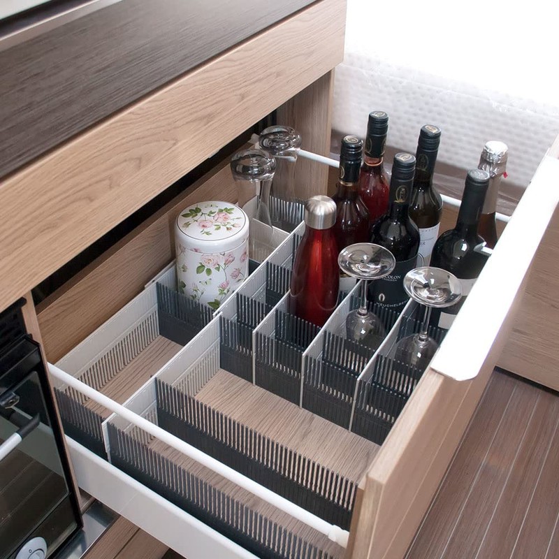 PurVario Storage Rail for Drawers 100 Maxxi Set of 8
