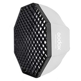 Soonpho Portable Octagon 120cm/47 Only Honeycomb Grid for Godox SB-UE Softbox, Flash Speedlight Umbrella Photo Softbox Reflector (Only 120cm Grid)