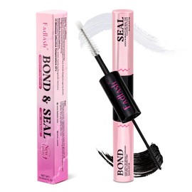 Bond and Seal Lash Glue 12ML Lash Cluster Glue Lash Bond and Seal Waterproof Eyelash Glue for Eyelash Extensions Hold 48-72 Hours