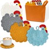 Drink Coasters, Decorative Bar Coasters, 4Pack Cute Coffee Coasters, Animal