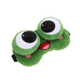 LALAFINA 2pcs Cartoon Eye Mask Lovely Sleeping Eye Mask Lightweight Breathable Shading Blindfold for Comfortable Sleep Unique for Travel Home Use