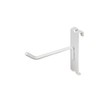 4" Gridwall Hooks, Grid Panel Display Hangers - White -