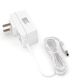 EShine 24 Watt 12V DC Power Supply Adapter for LED Under Cabinet Lighting (White)