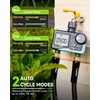 RAINPOINT Water Timer for Garden Hose - 2 Zone Sprinkler