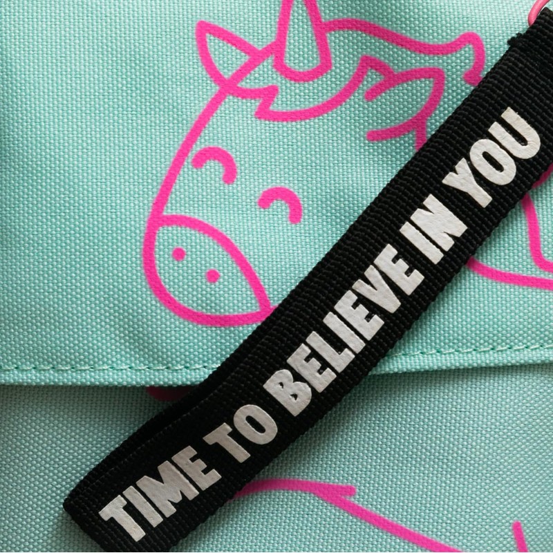 Mr. Wonderful Mr.Wonderful - Pencil Case Mint - Time to