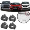 4X Front Windshield Wiper Arm Spray Nozzle Hose Clips Tube