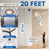 Extendable Microfiber Duster Extension Rod | Ceiling Fan Duster 20