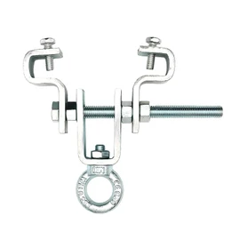 Boxing Punching Bag Hanger, Adjustable Heavy Punching Bag Accessories I-Beam Steel Beam Clamp Holder for 63mm to 190mm Beams