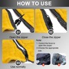 6pcs Zipper Repair Kit 3 Sizes Removable Zip Slider Puller