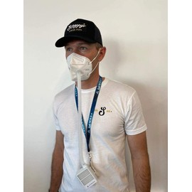 Aurora Portable Personal Air Purifier With HEPA Filter & Mask.. Portable Air Purifying Respirator Rechargeable Personal use Masks & Filters