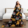 Leartoflife Chicken Nugget Blanket, Dino Nugget Blanket, Funny Food Blanket,