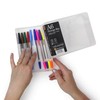 WestonBoxes A6 Plastic Craft Storage Boxes for Art Supplies, Paper
