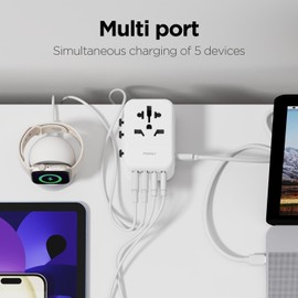 mooas Universal Travel Adapter