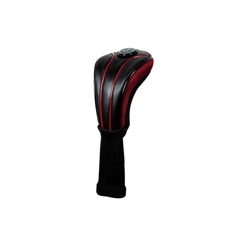 LEZAX TEE-OFF Headcover for Fairway Wood TOHC-6552 Black x Red
