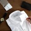 100 collares de plástico para hombre, camisa de vestir de