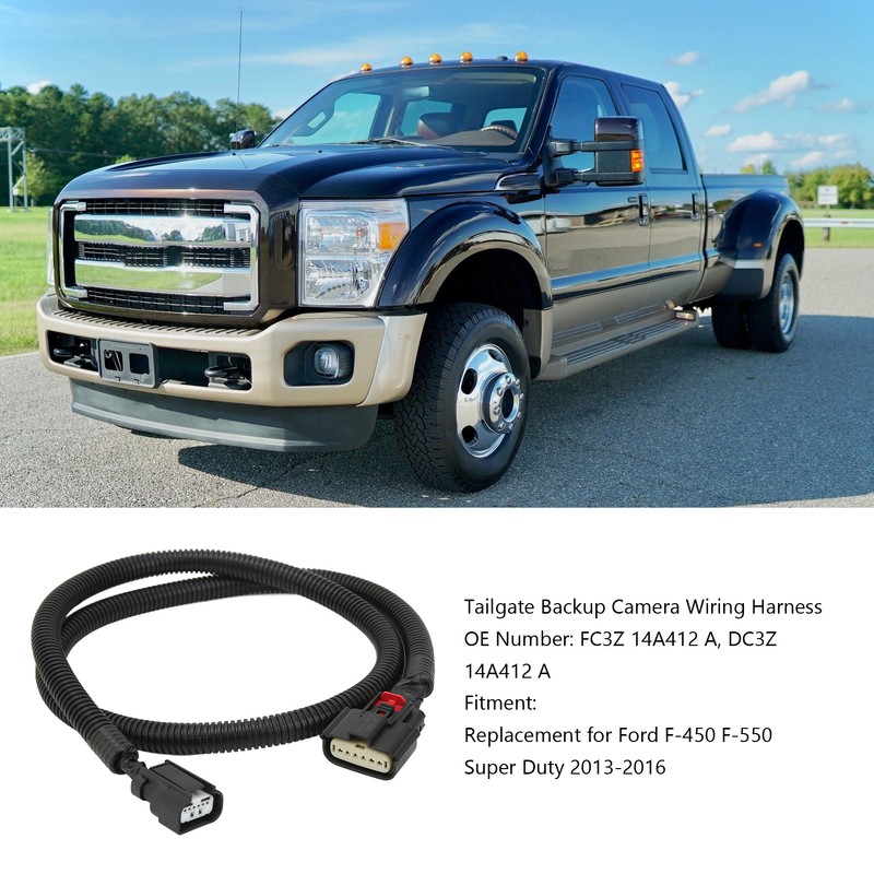 Tailgate Backup Camera Wiring Harness FC3Z 14A412 A Reversing Connector