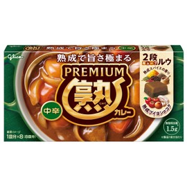 Ezaki Glico Premium Mature Curry, Medium Spicy, 5.6 oz (160 g)