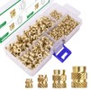 Kit de 500 piezas de insertos roscados para ajuste térmico