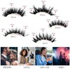 Magnetic Lashes Kit, Reusable 3D 5D Magnetic Eyelashes Set with