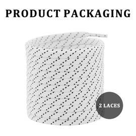 NDTEZUGT 7MM Shoelaces for ON Cloudmonster Sneakers, Double Polyester Flat Athletic Rnuning Shoe Laces Replacement Strings (White,39"/100cm)