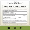 Herbal Roots Oil of Oregano - Made from Mediterranean Oregano