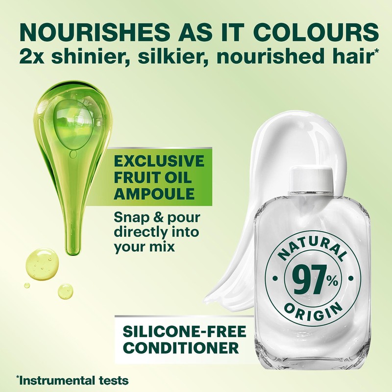 Garnier Nutrisse Brown Hair Dye Permanent, Up To 100 Percent