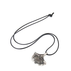 SAFIGLE 1pc Stylish Ginkgo Biloba Necklace for Women Delicate Ethnic Pendant Jewelry Long Neck Chain Elegant Accessory for Parties and Special Occasions Unique Idea