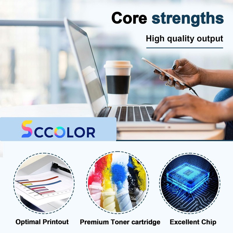 C320 C325 Black Toner Cartridge High Capacity Compatible for Xerox